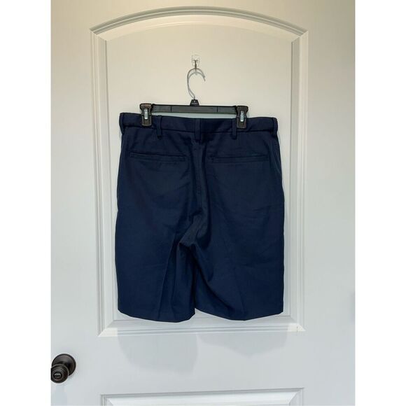 Haggar Cool 18 Pro Navy Mens Shorts Size 34 - Picture 3 of 5